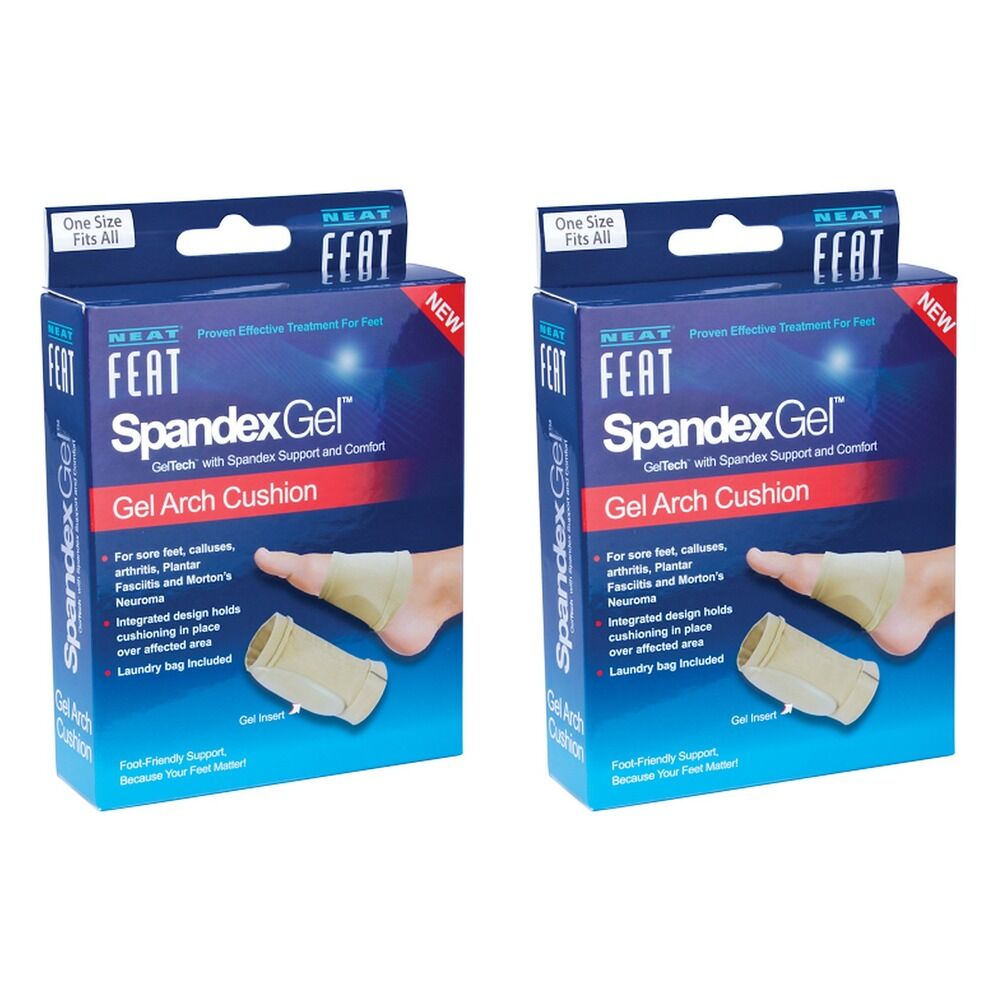 Neat Feat Spandex Arch Cushion Sleeves Pack of 2