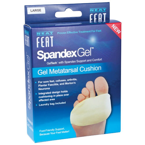 Neat Feat Spandex Gel Metatarsal Cushion Large