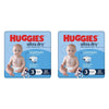 Huggies Ultra Dry Tailor-Made for Boys Size 3 22 Nappies x 4 Bundle of 2