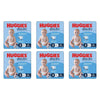 Huggies Ultra Dry Tailor-Made for Boys Size 3 22 Nappies x 4 Bundle of 6