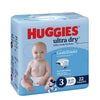 Huggies Ultra Dry Tailor-Made for Boys Size 3 22 Nappies x 4