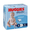 Huggies Ultra Dry Tailor-Made for Boys Size 3 22 Nappies x 4