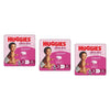 Huggies Ultra Dry Tailor-Made for Girls Size 3 22 Nappies x 4 Bundle of 3