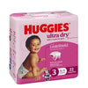 Huggies Ultra Dry Tailor-Made for Girls Size 3 22 Nappies x 4