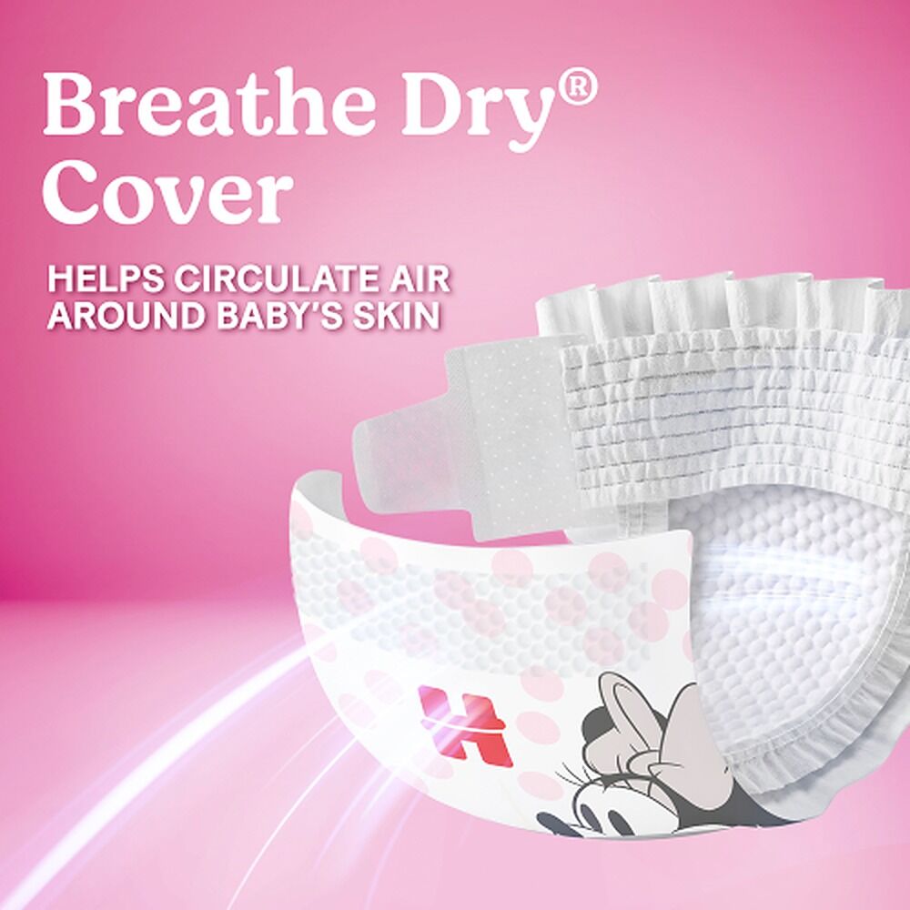 Huggies Ultra Dry Tailor-Made for Girls Size 3 22 Nappies x 4