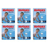 Huggies Ultra Dry Tailor-Made for Boys Size 4 18 Nappies x 4 Bundle of 6