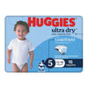Huggies Ultra Dry Tailor-Made for Boys Size 5 16 Nappies x 4