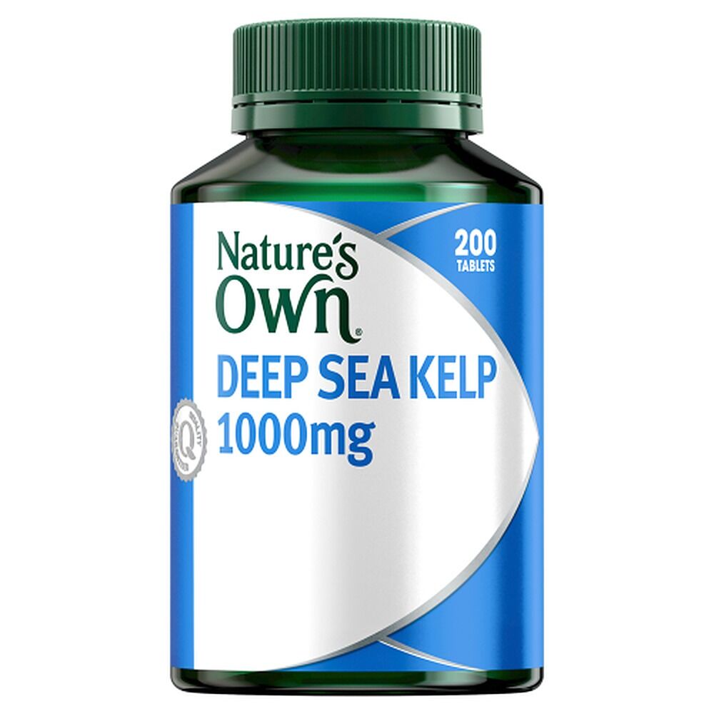 Nature's Own Deep Sea Kelp 1000mg 200 Tablets