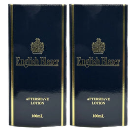 English Blazer After Shave Lotion 100ml 2 Pack Set Mens Skincare