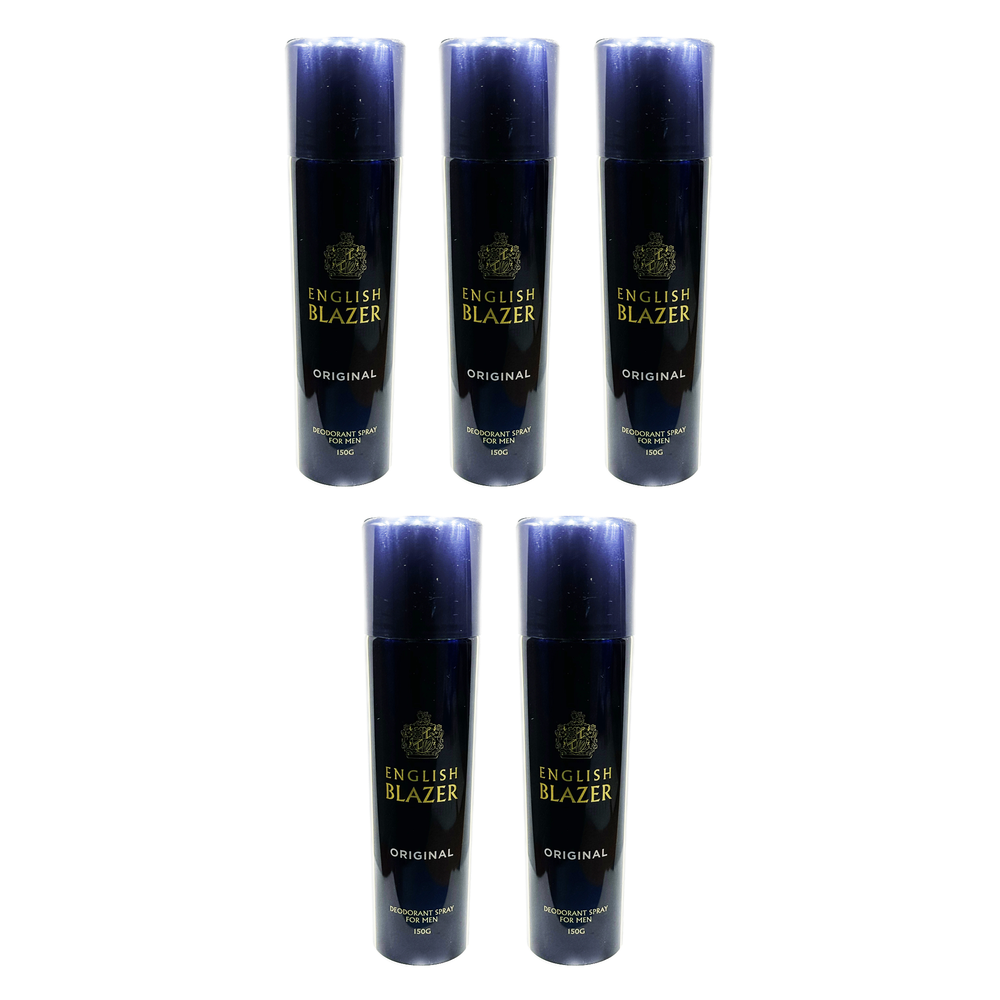 English Blazer Deodorant Body Spray 150g Pack of 5