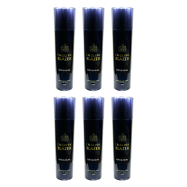 English Blazer Deodorant Body Spray 150g 6 Pack Classic Mens Fragrance