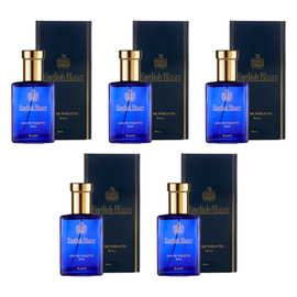 English Blazer Eau De Toilette 50ml Bundle of 5 Classic Mens Fragrance