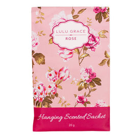 Lulu Grace Hanging Scented Sachet Room Fragrance Rose 20g
