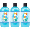 Baby & Me 3 x Bubble Bath Kids Children Liquid Soap Giraffe 500ml