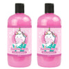 Baby & Me Kids Bubble Bath Unicorn Strawberry 500ml Twin Pack Tear Free