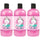 Baby & Me 3 x  Bubble Bath Kids Children Liquid Soap Unicorn 500ml