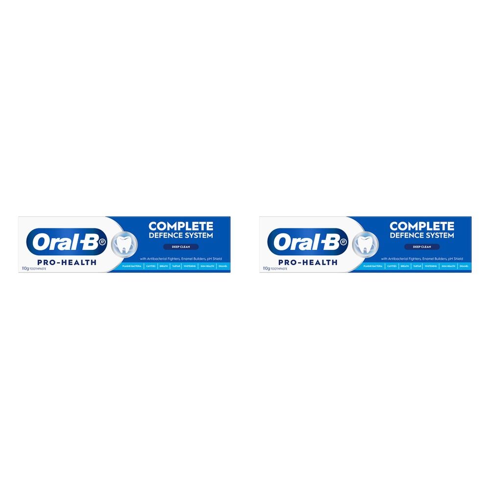 Oral-B Pro-Health Advanced Deep Clean Toothpaste 110g Pack of 2