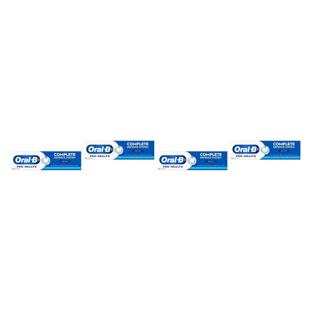 Oral-B Pro-Health Advanced Deep Clean Toothpaste 110g Pack of 4