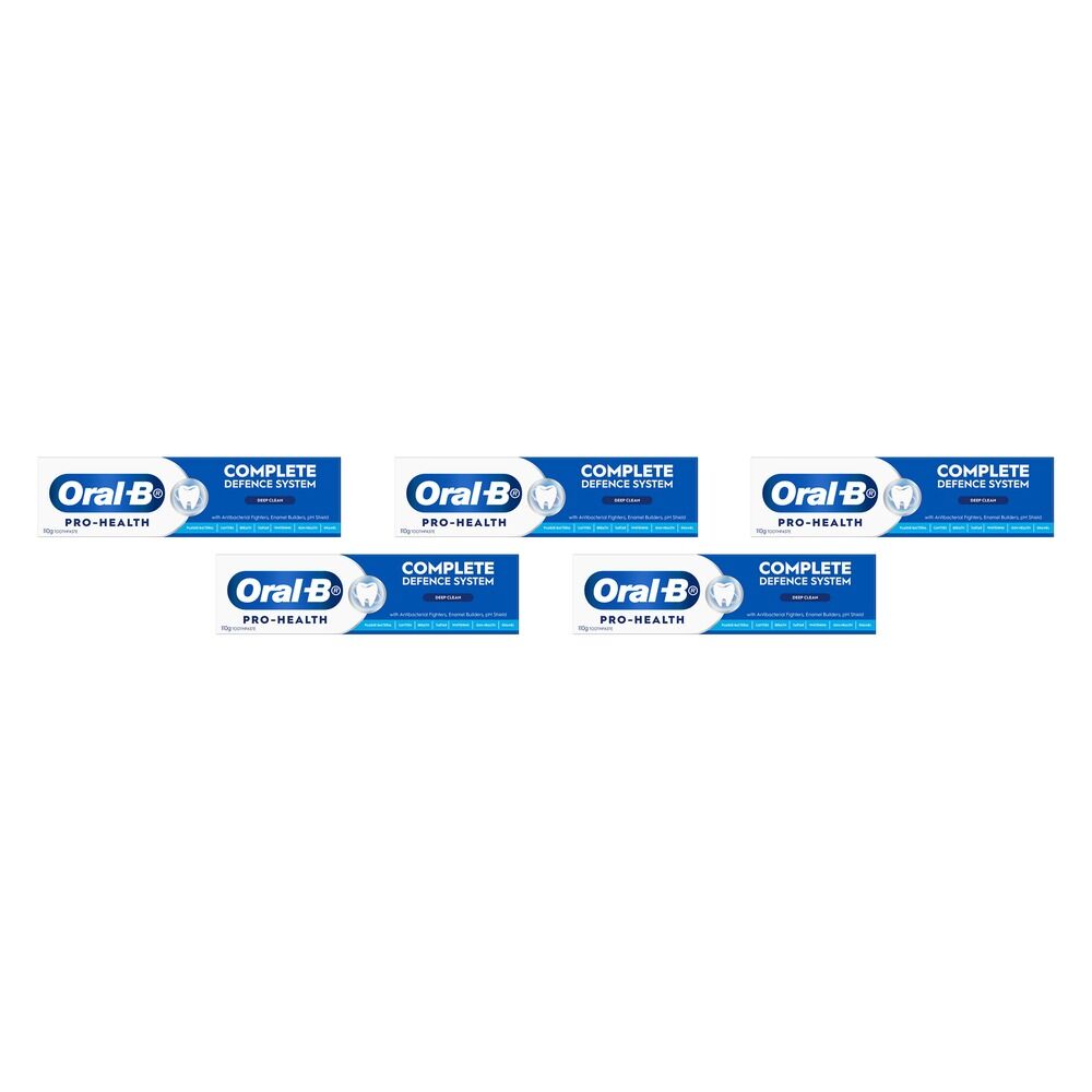 Oral-B Pro-Health Advanced Deep Clean Toothpaste 110g Pack of 5