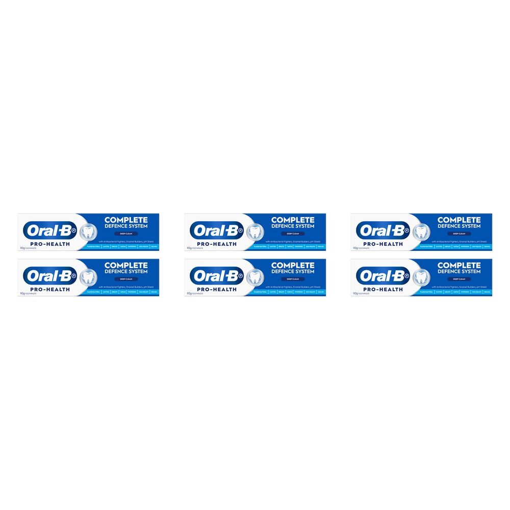 Oral-B Pro-Health Advanced Deep Clean Toothpaste 110g Pack of 6