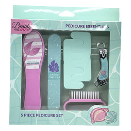 Beauty & Me Mermaid 6 Piece Nail Clipper and Grooming Kit Travel Set