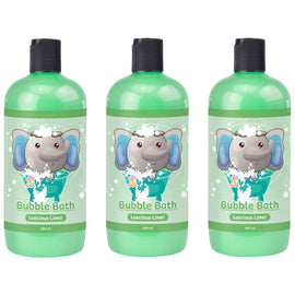 Baby & Me 3 Pack Elephant Bubble Bath for Kids Gentle Soap 500ml Each