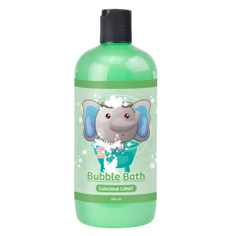 Baby & Me Elephant Bubble Bath for Kids Luscious Lime Scent 500ml