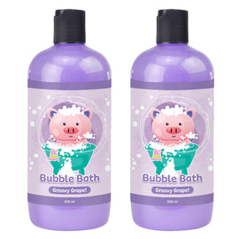 Baby & Me Piggy Bubble Bath for Kids 2 x 500ml Gentle Skin Friendly