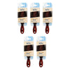 Lady Jayne Purse-Sized Boar Bristle Pad Brush x 3 Bundle of 5