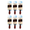 Lady Jayne Purse-Sized Boar Bristle Pad Brush x 3 Bundle of 6
