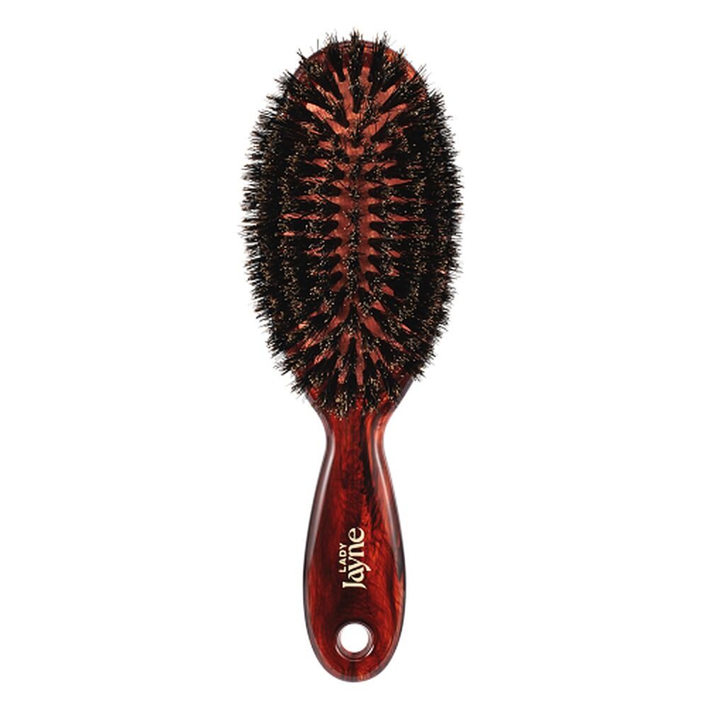 Lady Jayne Purse-Sized Boar Bristle Pad Brush x 3