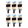Lady Jayne Large Boar Bristle Pad Brush x 3 Bundle of 6