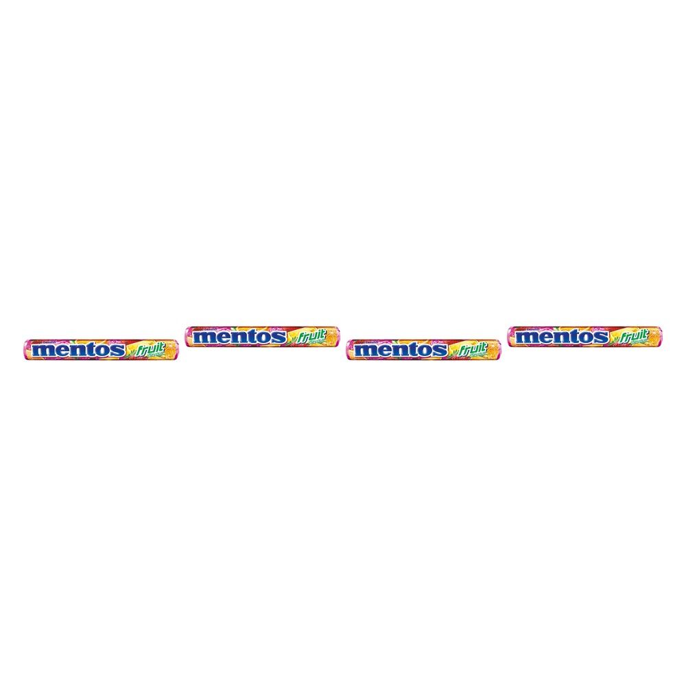 Mentos Candy Fruit Roll 14 Pack x 40 Bundle of 4