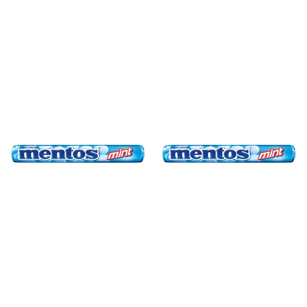 Mentos Candy Mint Roll 14 Pack x 40 Bundle of 2
