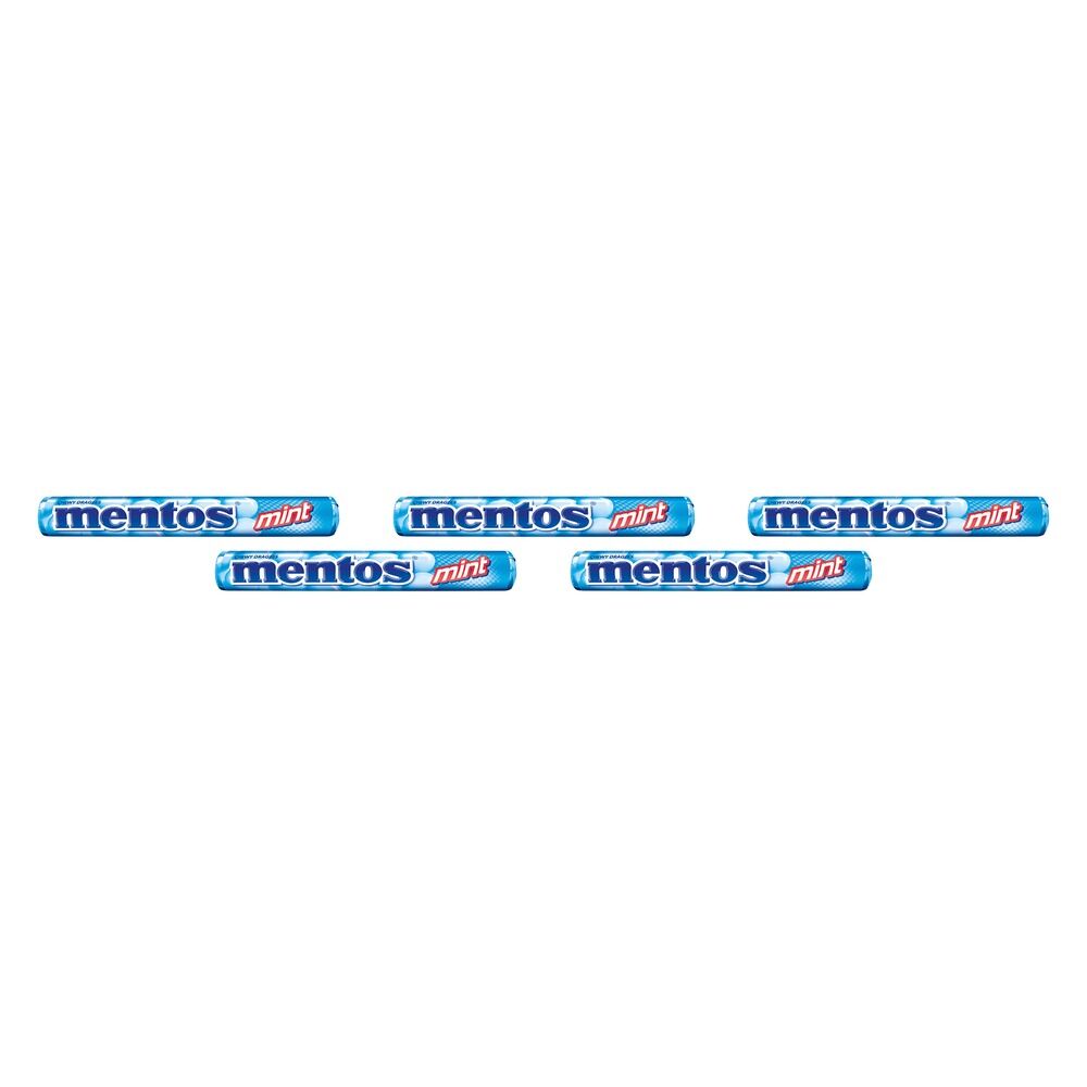Mentos Candy Mint Roll 14 Pack x 40 Bundle of 5
