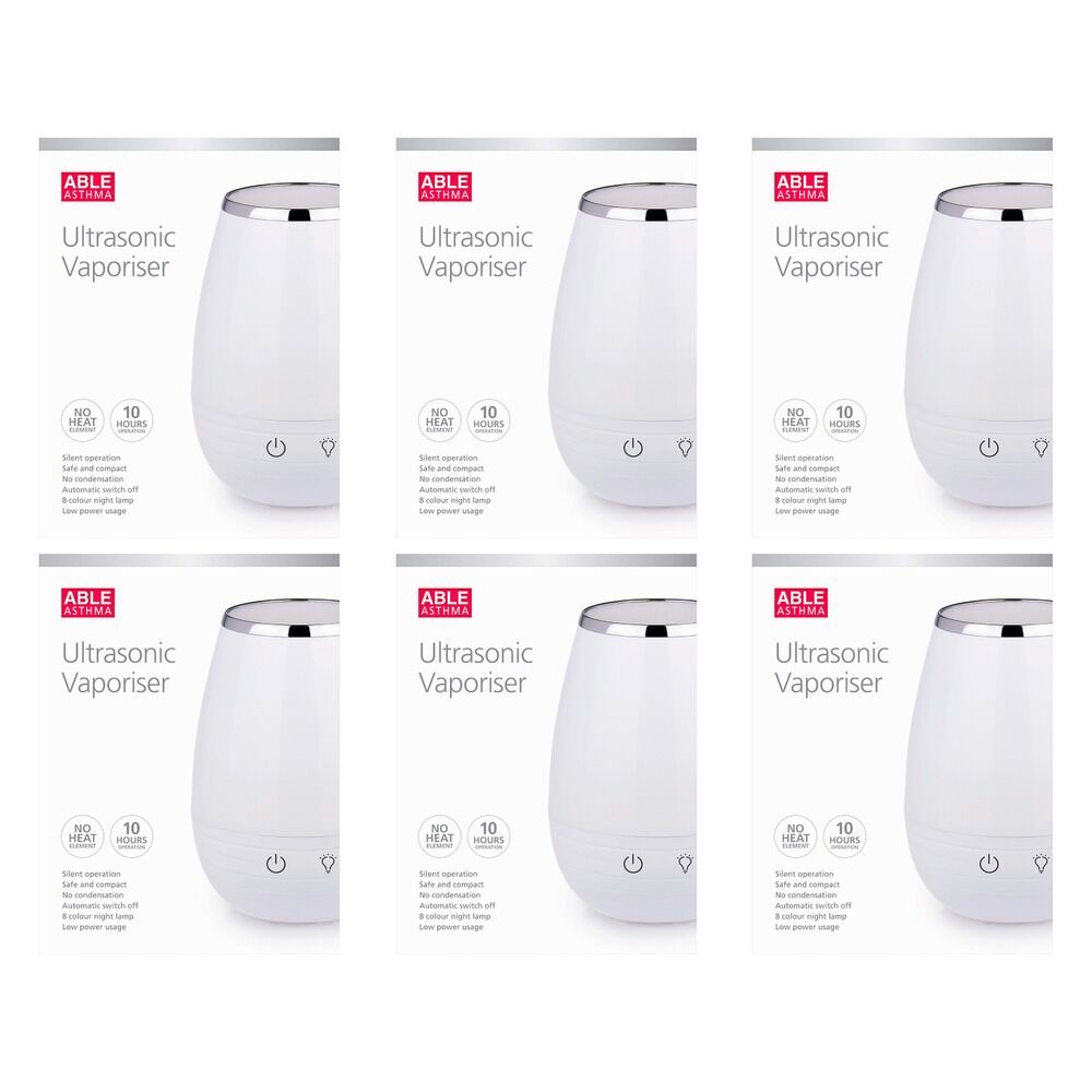 Able Asthma VapourMist Humidifier Pack of 6