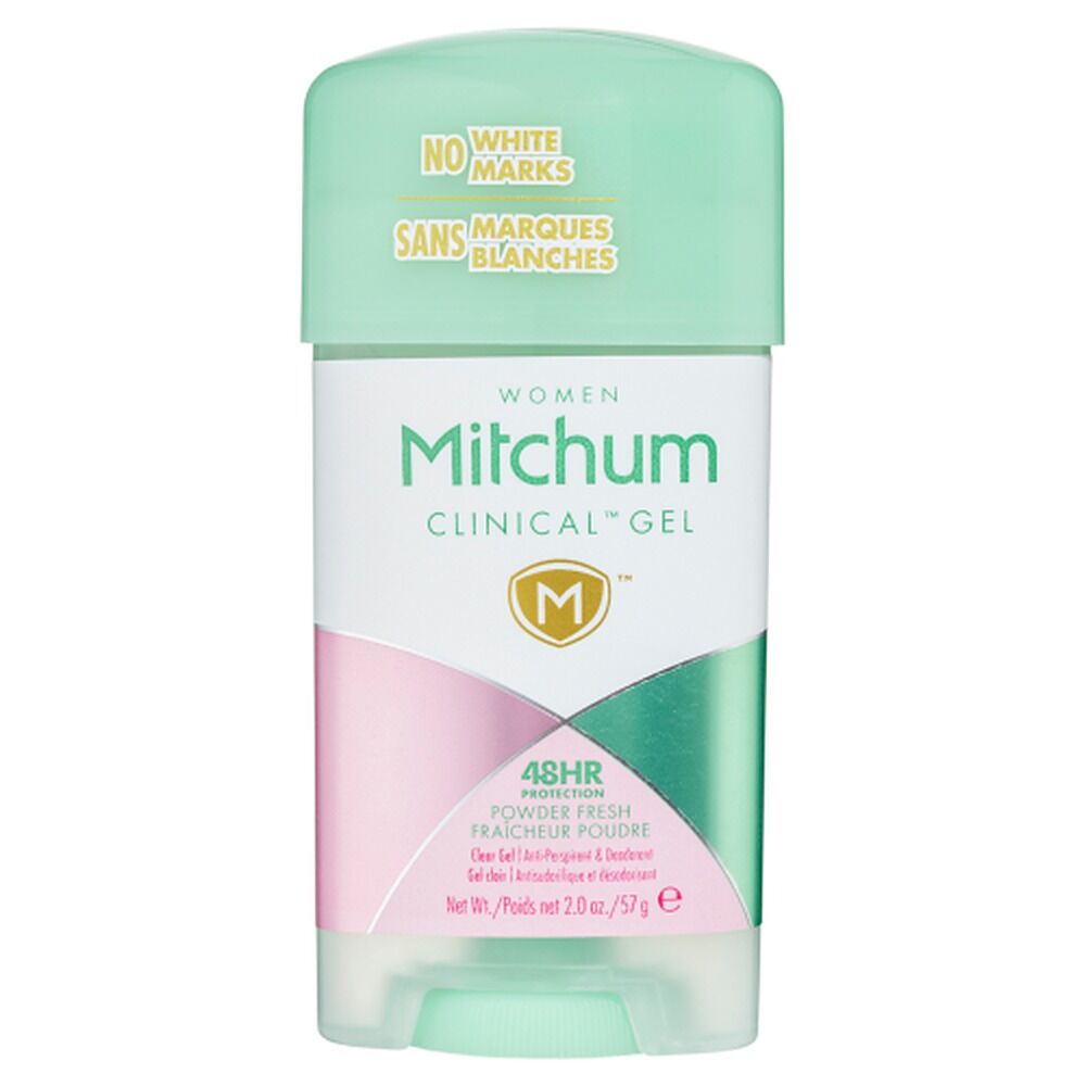 Mitchum Women Clinical Gel Antiperspirant Deodorant Powder Fresh 57g