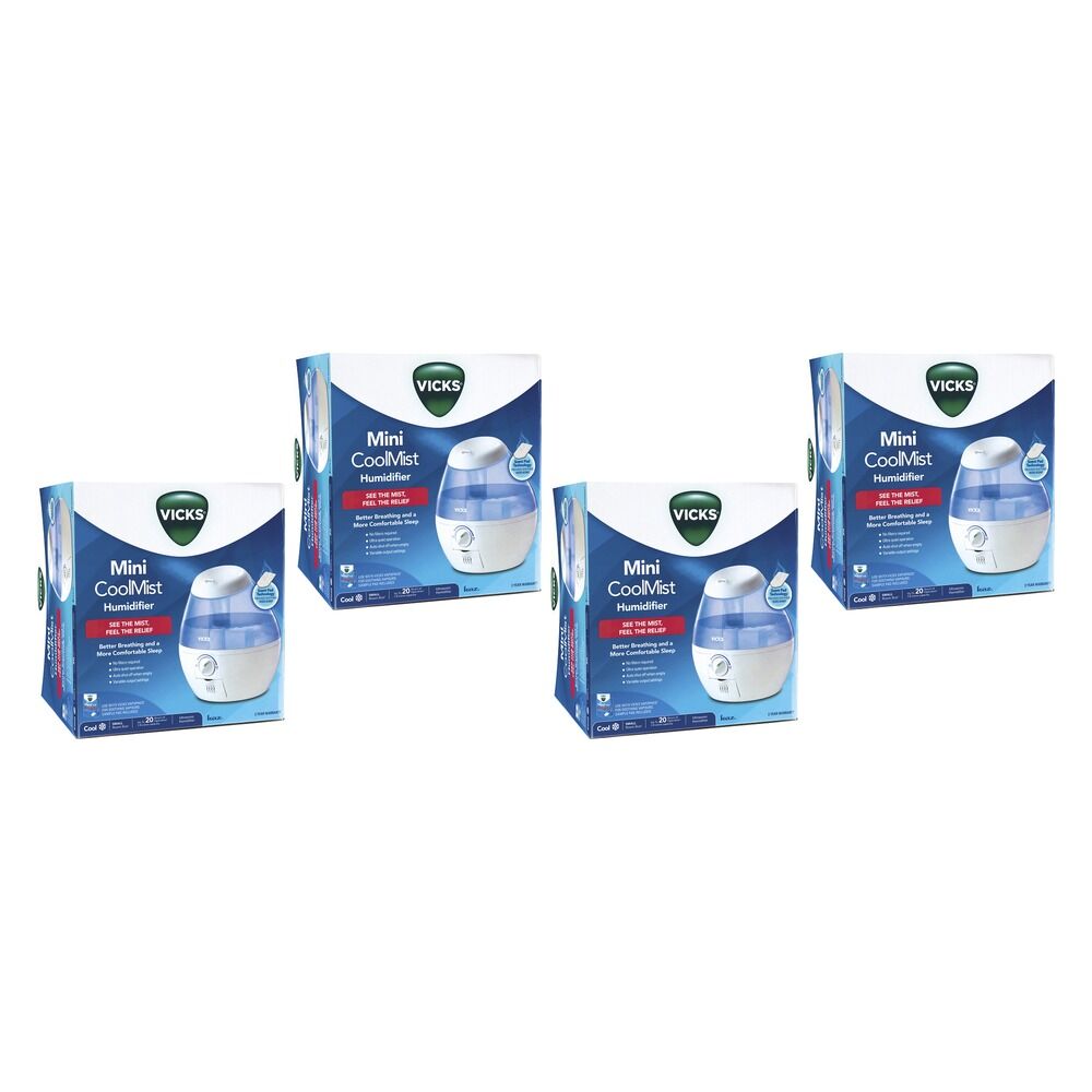 Vicks Mini CoolMist Humidifier Pack of 4