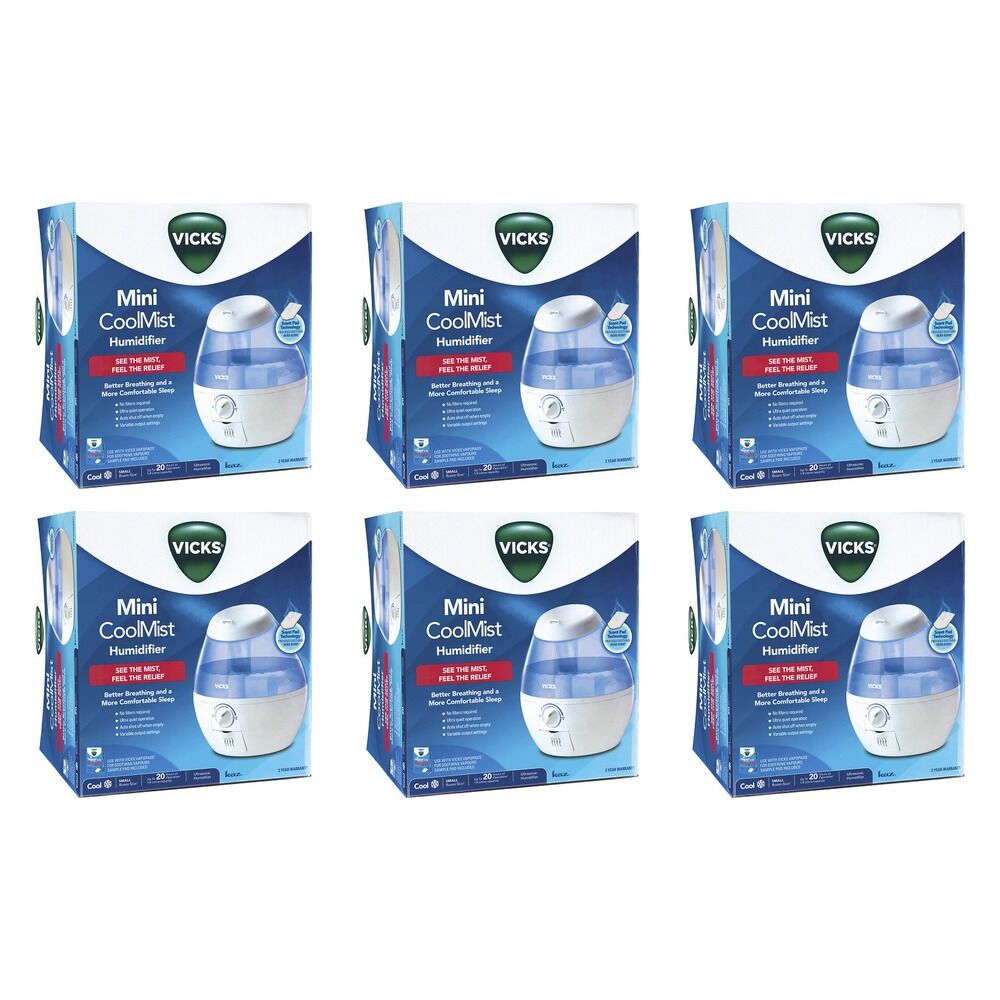 Vicks Mini CoolMist Humidifier Pack of 6