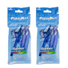 Pearlmax Twin Blade Lubricating Strip Razors 10 Pack for Men