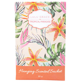 Lulu Grace Tropical Paradise Scented Sachet Hanging 20g