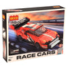 195 Piece Racing Car Building Set for Kids Blocks Construction Toy