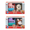 Pet House Plush Puppy with Pet Carrier Playset Ages 3+ - Random Design and Colour Supplied Pack of 5