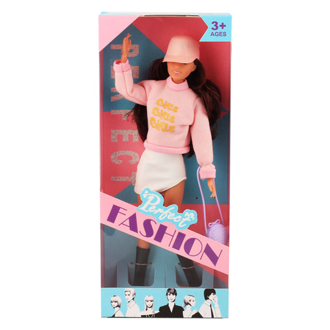 Doll Girls Fashion Play Doll for Girls Imaginative Role Play Toy Age 3 and Up
