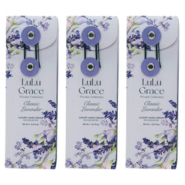 Lulu Grace 3 x Lavender Hand Cream 90ml