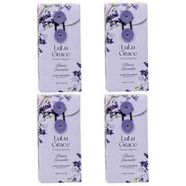 Lulu Grace Lavender Hand Cream 90ml 4 Pack Moisturising Hand Cream