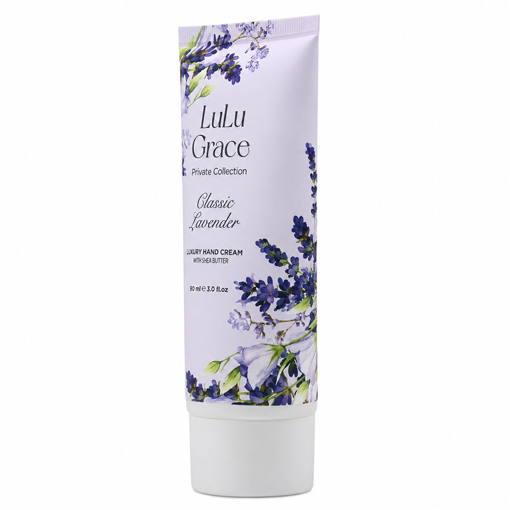 Lulu Grace Lavender Hand Cream 6 Pack 90ml Moisturising Bundle