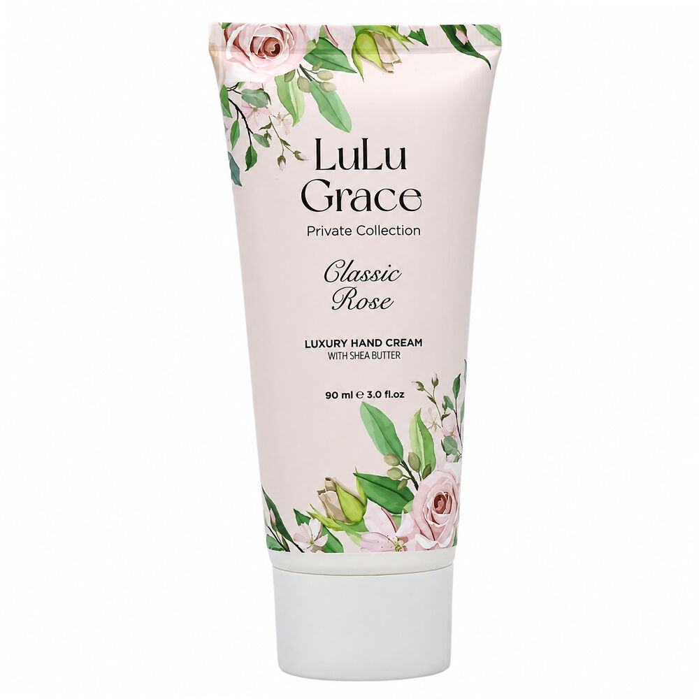 Lulu Grace Rose Hand Cream 6 Pack 90ml Moisturising Nourishing Bundle