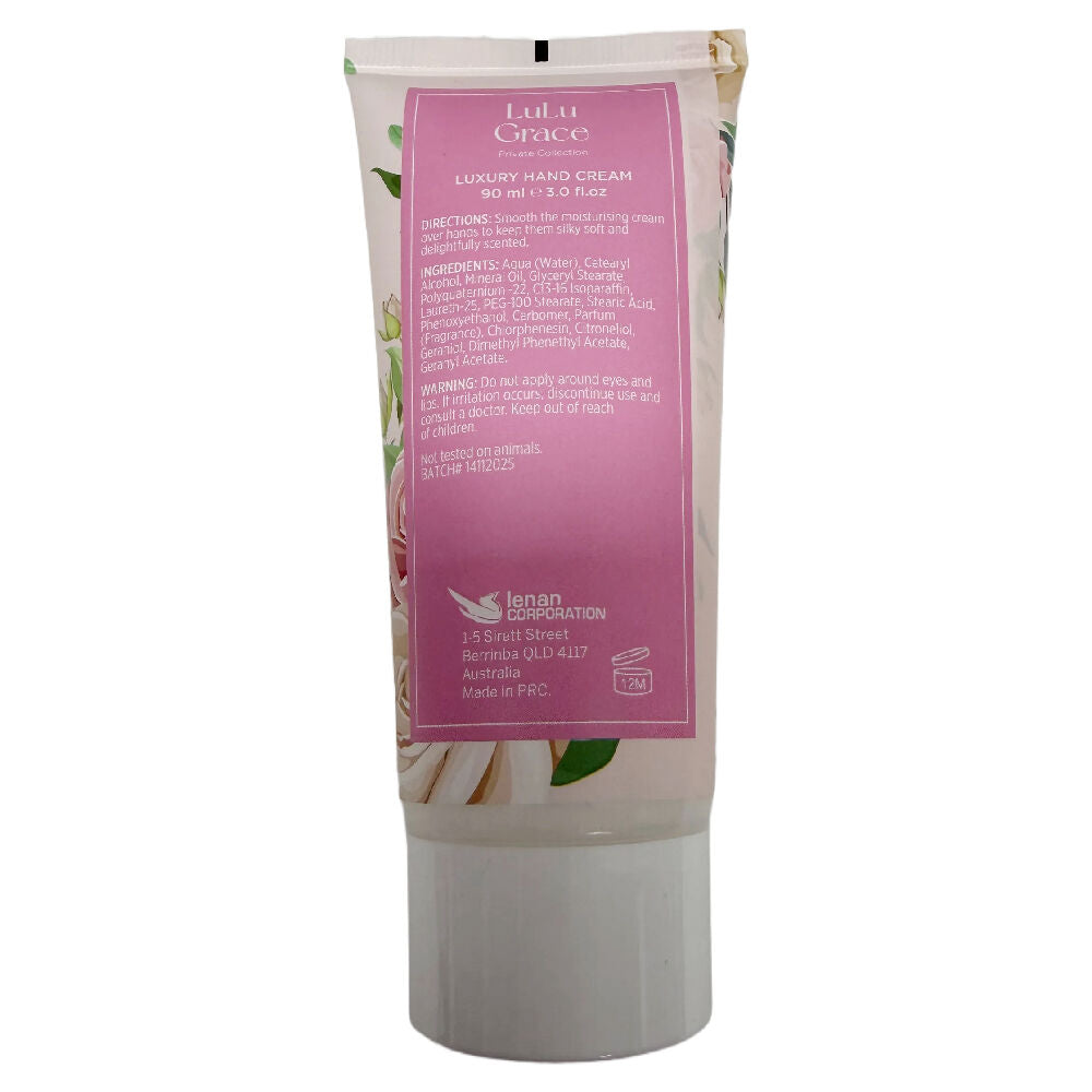 Lulu Grace Rose Hand Cream 90ml