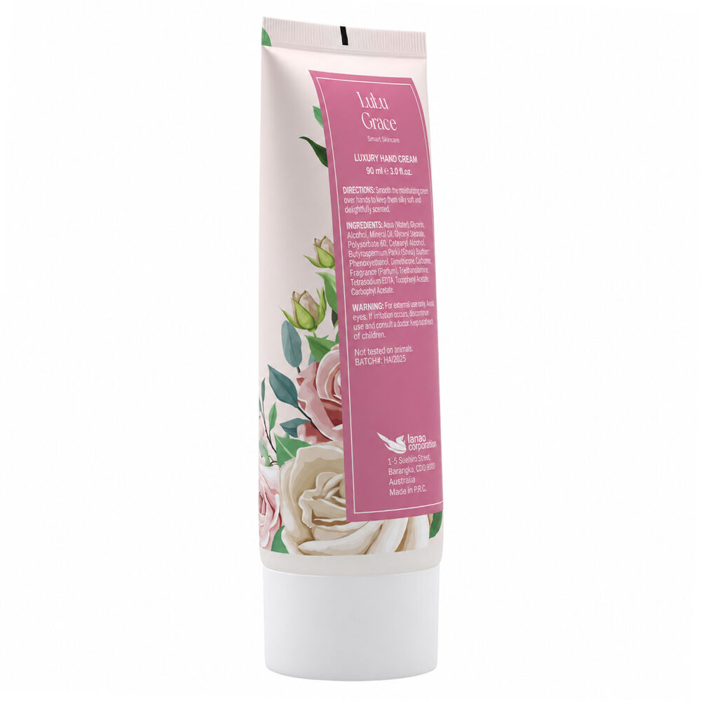 Lulu Grace Rose Hand Cream 90ml